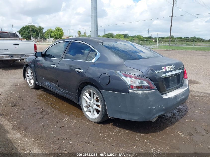 2009 Nissan Maxima 3.5 S VIN: 1N4AA51E19C818427 Lot: 39723385