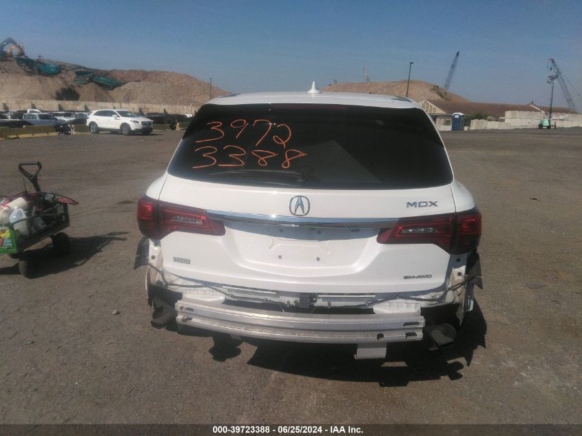 2020 Acura Mdx Technology Package VIN: 5J8YD4H5XLL032862 Lot: 39723388