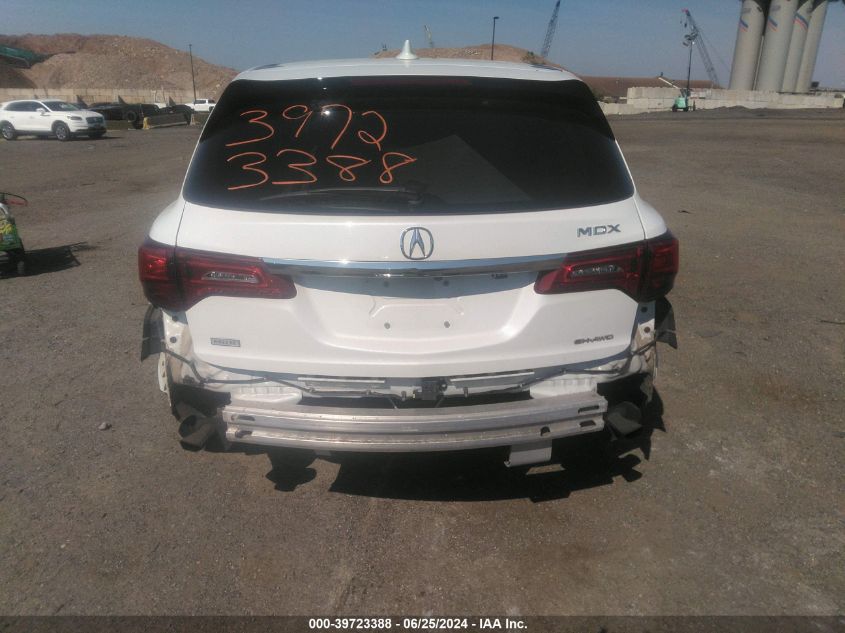 2020 Acura Mdx Technology Package VIN: 5J8YD4H5XLL032862 Lot: 39723388