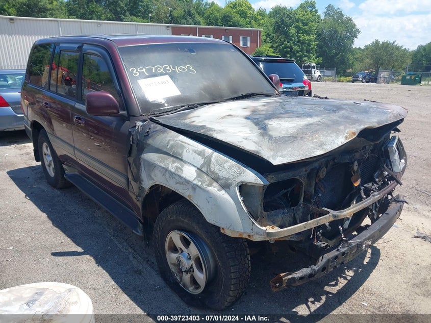 2000 Toyota Land Cruiser VIN: JT3HT05JXY0126796 Lot: 39723403