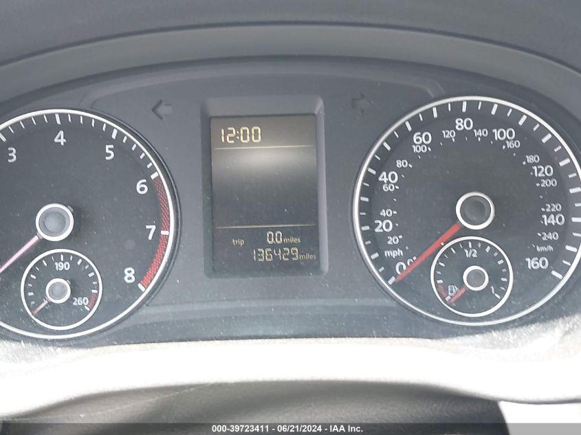 2014 Volkswagen Passat 1.8T Wolfsburg Edition VIN: 1VWAT7A37EC073298 Lot: 39723411