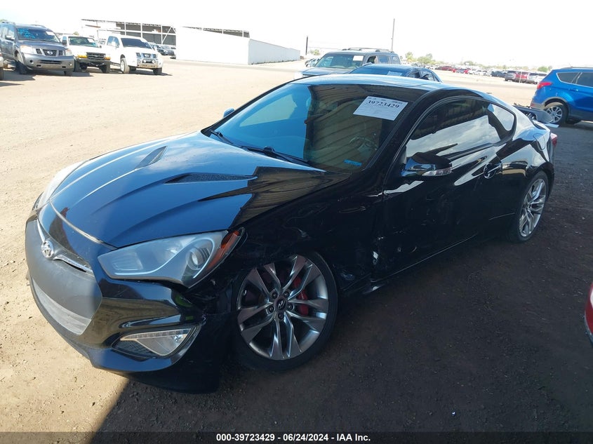 2014 Hyundai Genesis 3.8 Ultimate VIN: KMHHU6KJXEU113563 Lot: 39723429