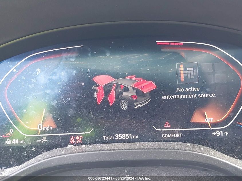 2022 BMW X3 Sdrive30I VIN: 5UX43DP08N9M38904 Lot: 39723441