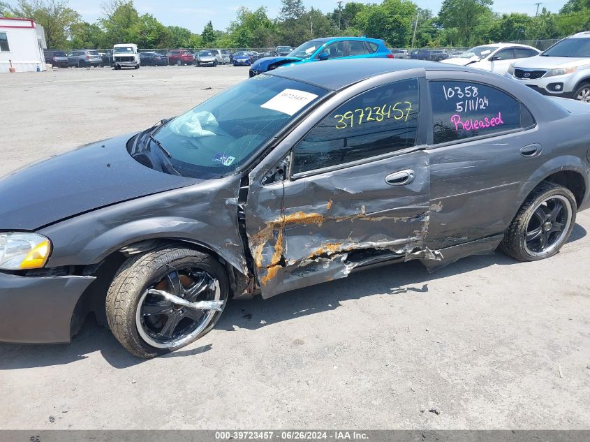 2005 Dodge Stratus Sxt VIN: 1B3EL46J35N671582 Lot: 39723457