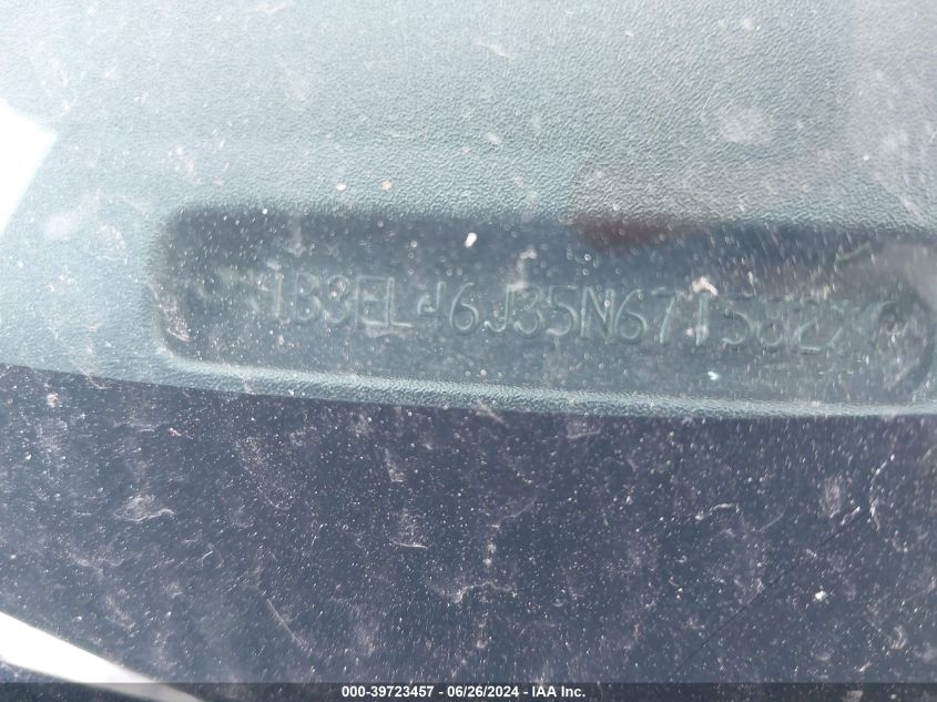 2005 Dodge Stratus Sxt VIN: 1B3EL46J35N671582 Lot: 39723457