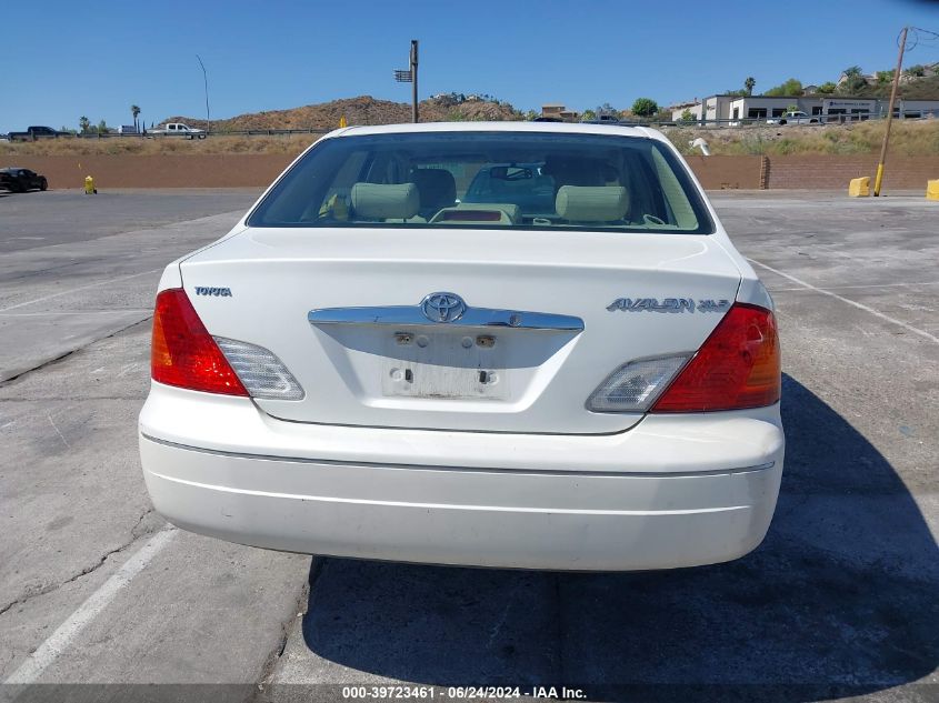 2001 Toyota Avalon Xls VIN: 4T1BF28B51U192675 Lot: 39723461