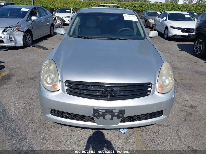 2006 Infiniti G35 VIN: JNKCV51E46M509658 Lot: 39723463