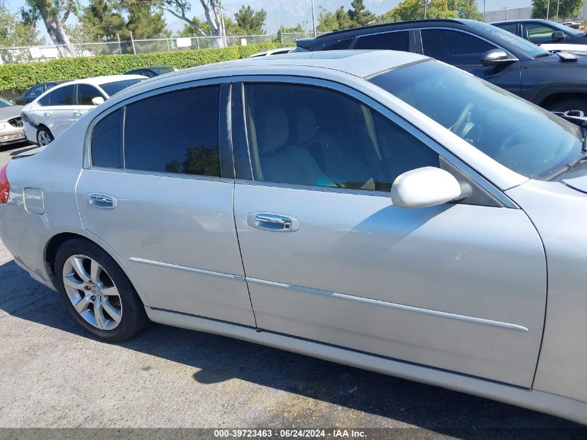 2006 Infiniti G35 VIN: JNKCV51E46M509658 Lot: 39723463
