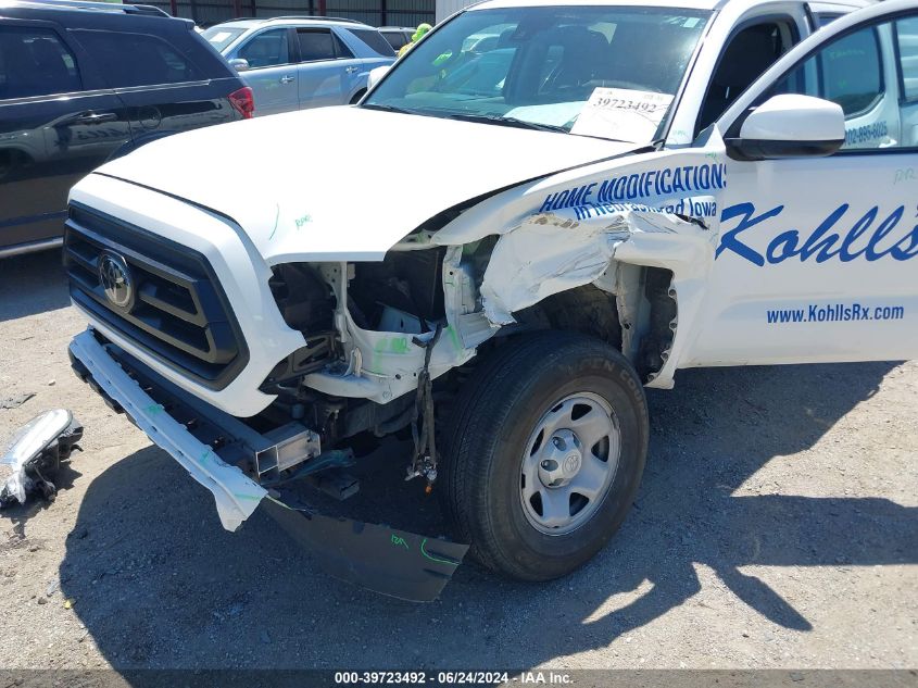 2023 Toyota Tacoma Sr VIN: 3TYAX5GN4PT069588 Lot: 39723492