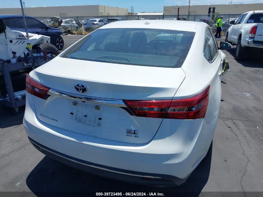 2017 Toyota Avalon Hybrid Xle Premium VIN: 4T1BD1EB8HU058550 Lot: 39723495