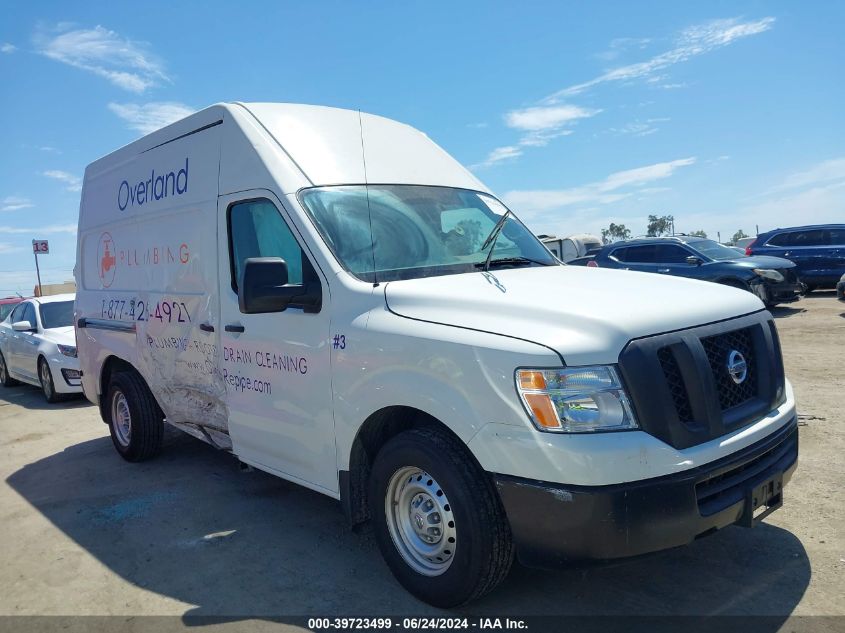 2021 Nissan Nv Cargo Nv2500 Hd S High Roof V6 VIN: 1N6BF0LYXMN808483 Lot: 39723499