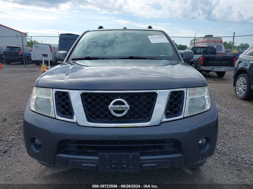 2012 Nissan Pathfinder Silver VIN: 5N1AR1NBXCC623389 Lot: 39723506