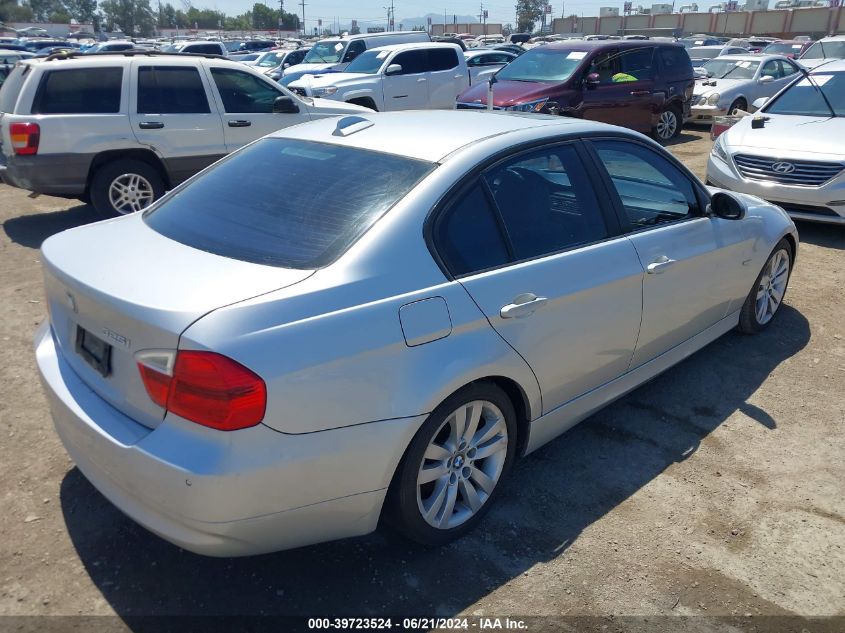 2006 BMW 325I VIN: WBAVB17566NK41688 Lot: 39723524