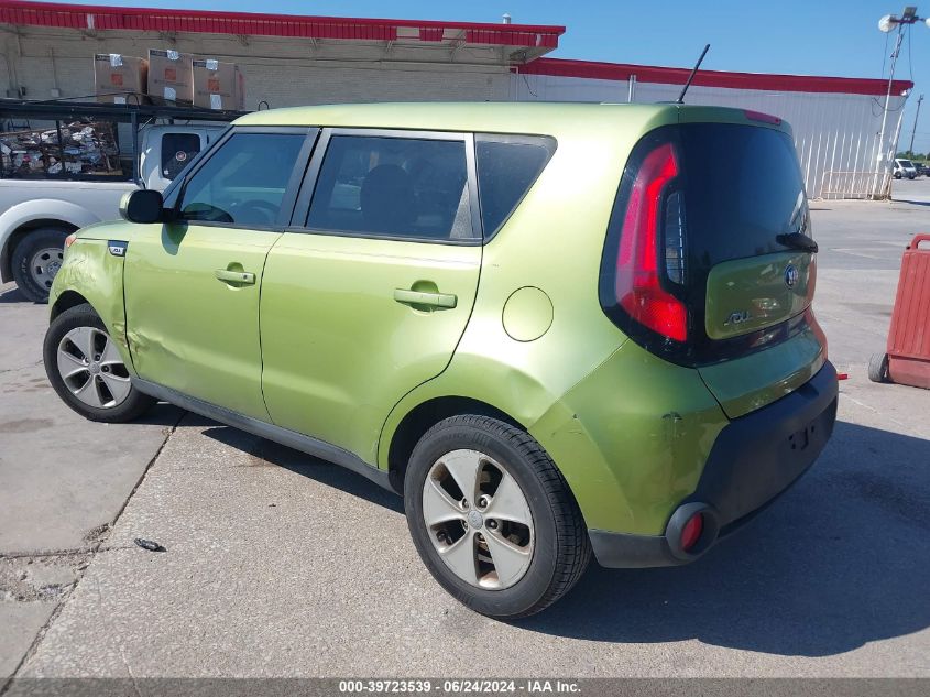 2015 Kia Soul VIN: KNDJN2A24F7761471 Lot: 39723539