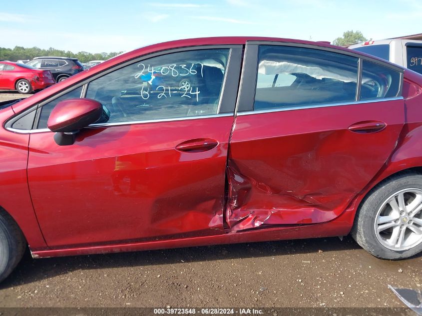 2016 Chevrolet Cruze Lt Auto VIN: 1G1BE5SM8G7291770 Lot: 39723548