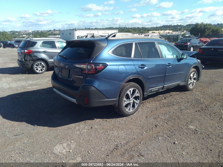 2022 Subaru Outback Limited VIN: 4S4BTAMC8N3270105 Lot: 39723583