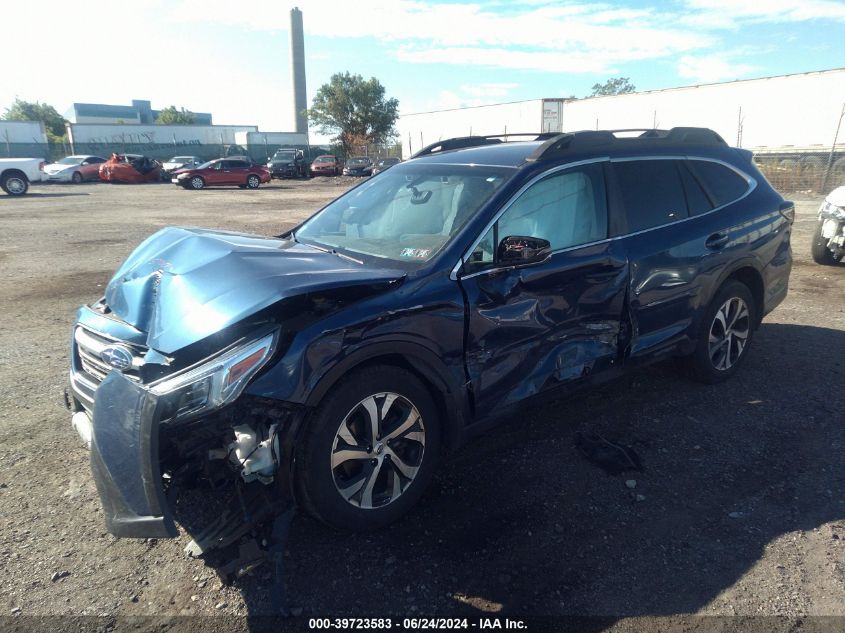 2022 Subaru Outback Limited VIN: 4S4BTAMC8N3270105 Lot: 39723583