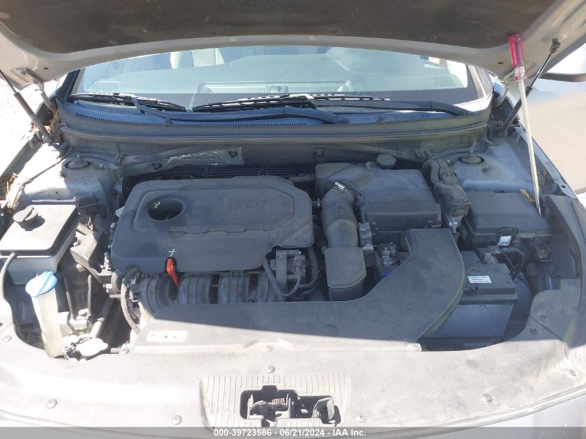 2015 Hyundai Sonata Se VIN: 5NPE24AF5FH197852 Lot: 39723586