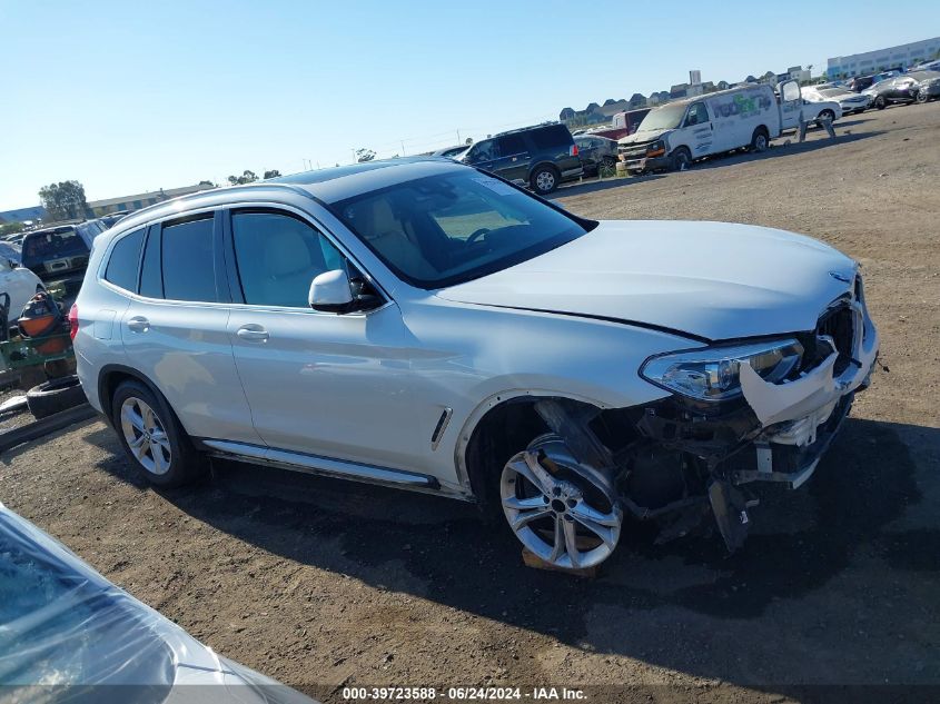 2020 BMW X3 Sdrive30I VIN: 5UXTY3C05LLU72246 Lot: 39723588