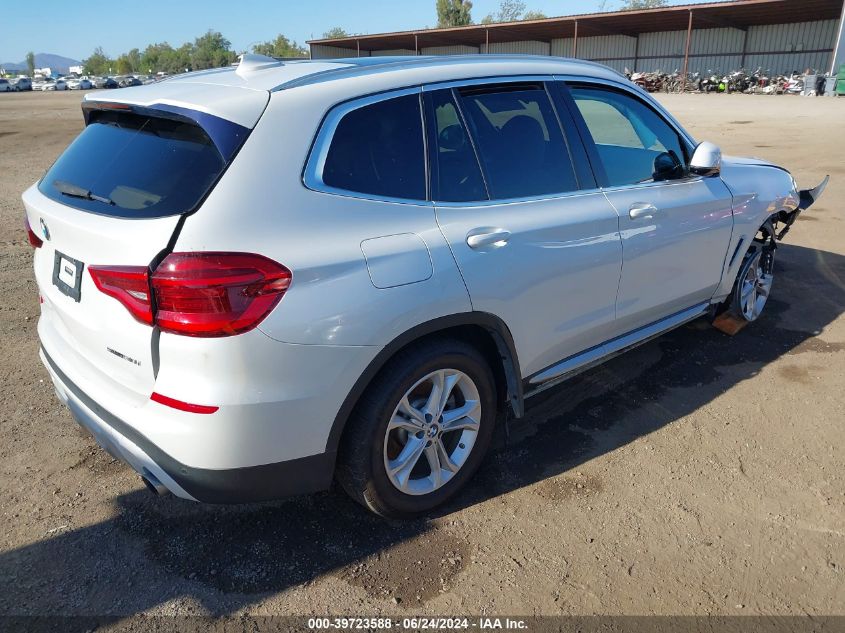 2020 BMW X3 Sdrive30I VIN: 5UXTY3C05LLU72246 Lot: 39723588