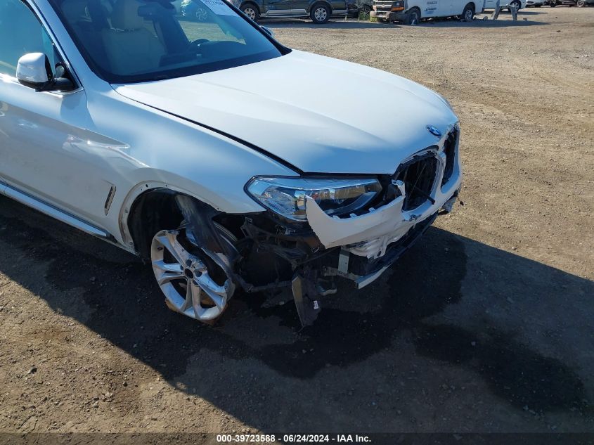 2020 BMW X3 Sdrive30I VIN: 5UXTY3C05LLU72246 Lot: 39723588