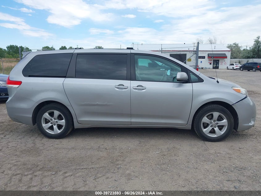 2012 Toyota Sienna Le 8 Passenger VIN: 5TDKA3DC1CS014311 Lot: 39723593