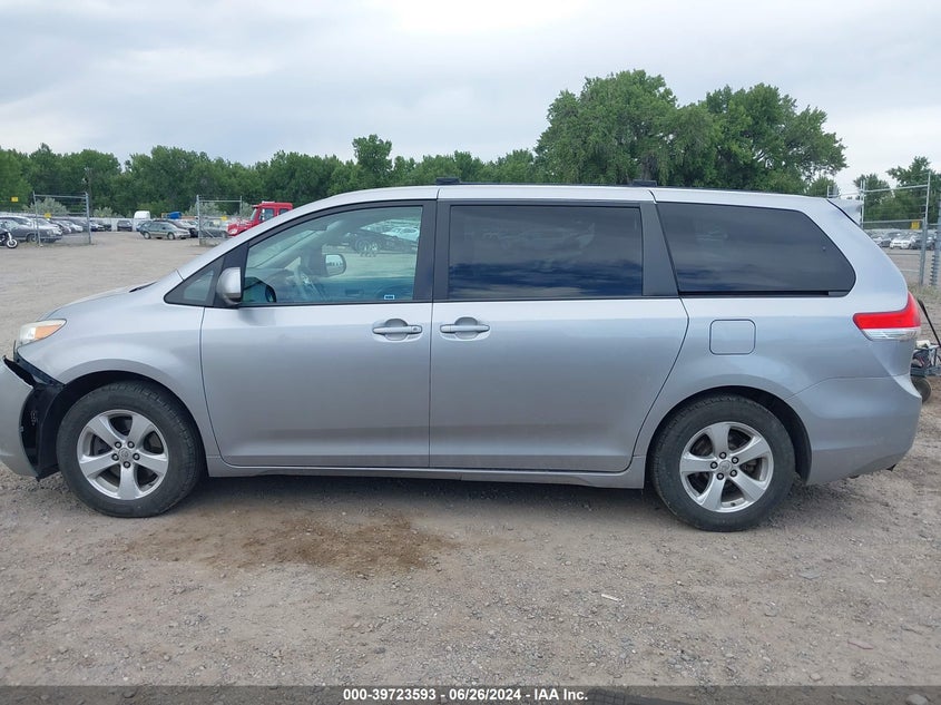 2012 Toyota Sienna Le 8 Passenger VIN: 5TDKA3DC1CS014311 Lot: 39723593