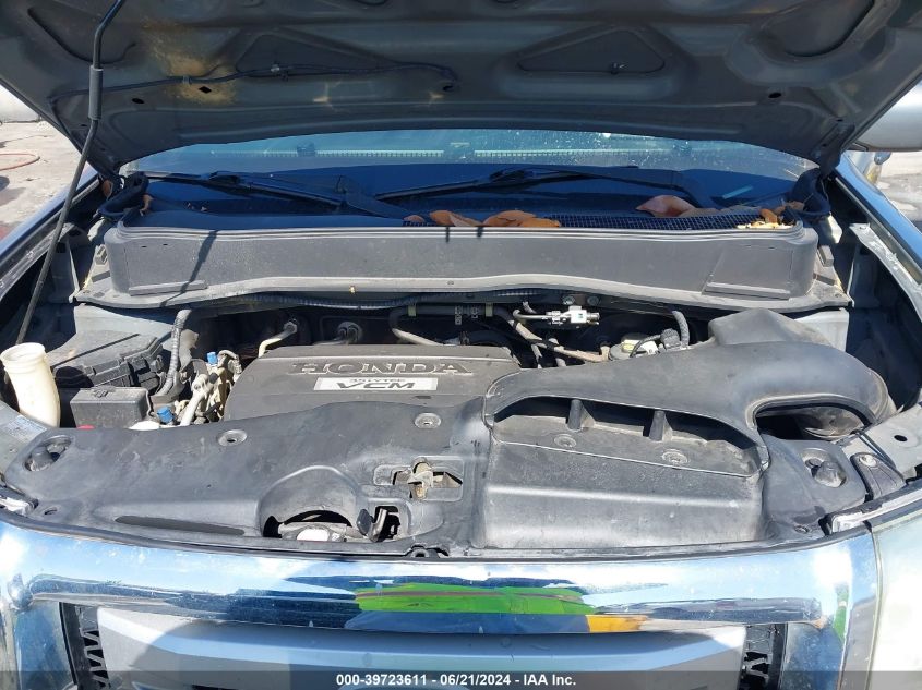 2009 Honda Pilot Ex-L VIN: 5FNYF48529B021424 Lot: 39723611