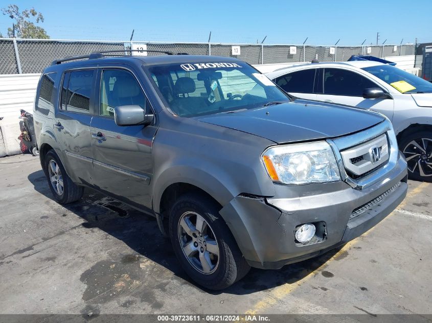 2009 Honda Pilot Ex-L VIN: 5FNYF48529B021424 Lot: 39723611