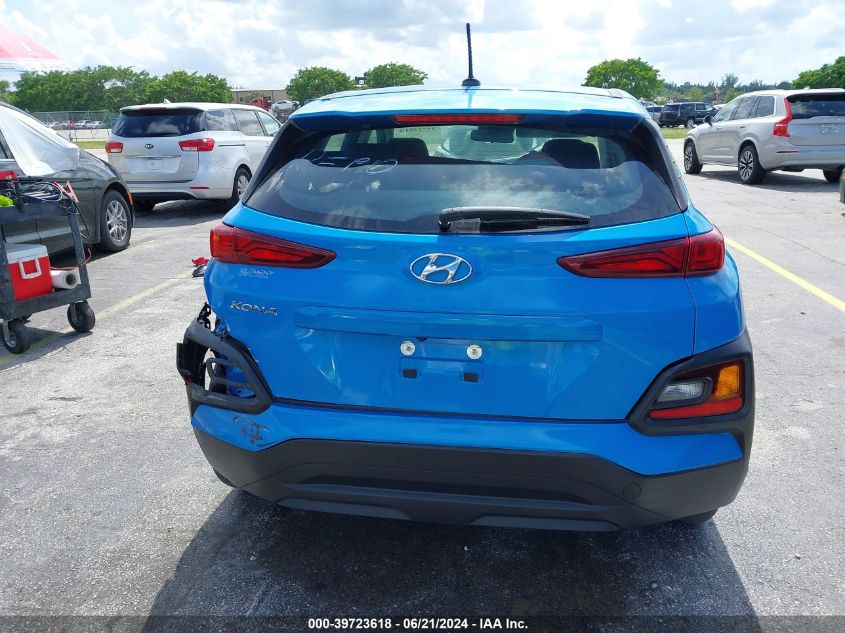 2020 Hyundai Kona Se VIN: KM8K12AA5LU512967 Lot: 39723618