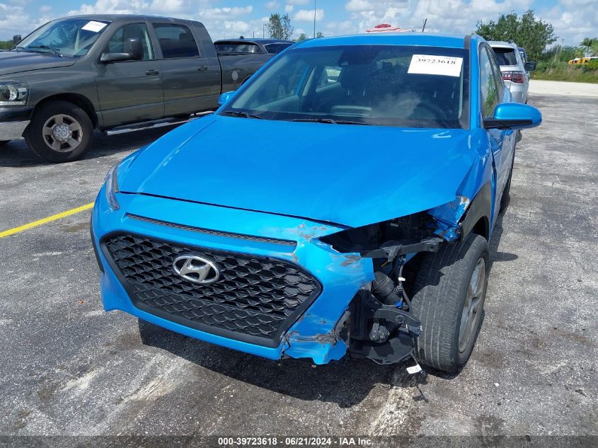 2020 Hyundai Kona Se VIN: KM8K12AA5LU512967 Lot: 39723618