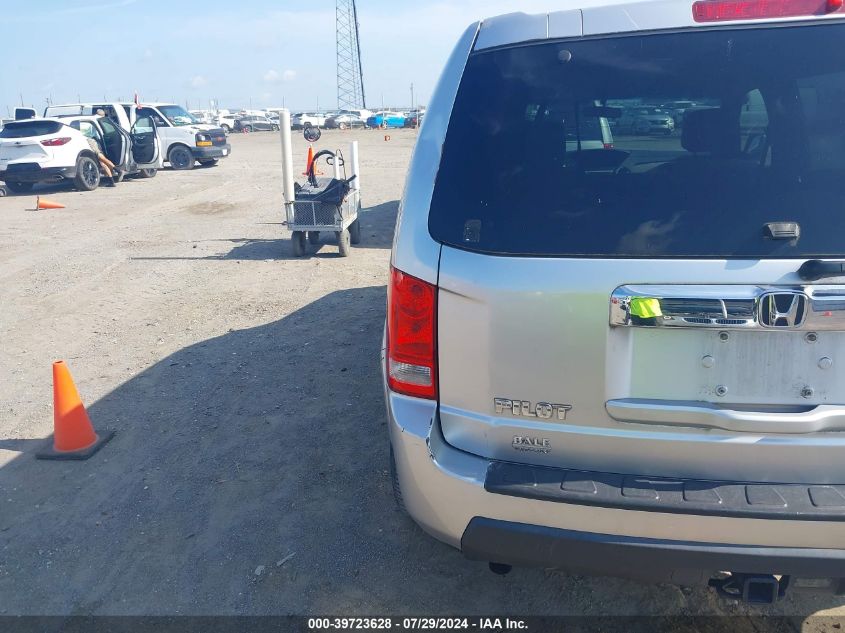 2010 Honda Pilot Lx VIN: 5FNYF3H21AB004876 Lot: 39723628