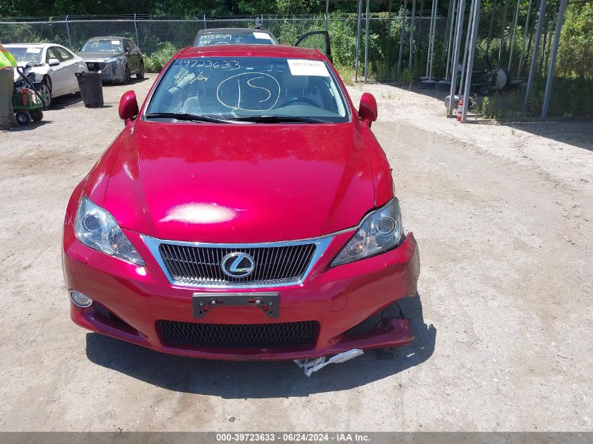 2010 Lexus Is 350C VIN: JTHFE2C25A2500759 Lot: 39723633