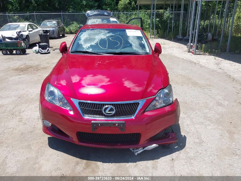 2010 Lexus Is 350C VIN: JTHFE2C25A2500759 Lot: 39723633