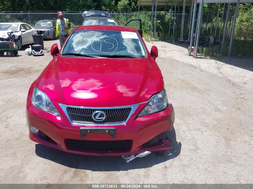 2010 Lexus Is 350C VIN: JTHFE2C25A2500759 Lot: 39723633