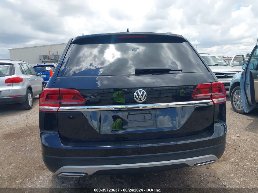 2019 Volkswagen Atlas 2.0T S VIN: 1V2AP2CA5KC586498 Lot: 39723637