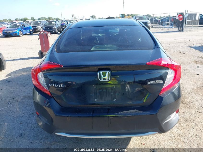 2020 Honda Civic Lx VIN: 19XFC2F63LE001907 Lot: 39723652