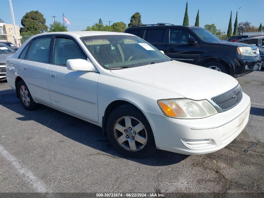 2002 Toyota Avalon Xl VIN: 4T1BF28B92U265273 Lot: 39723674