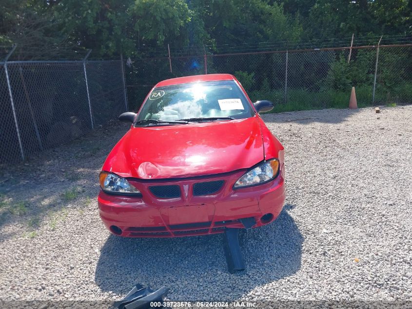 2003 Pontiac Grand Am Se VIN: 1G2NE52F73C190229 Lot: 39723676