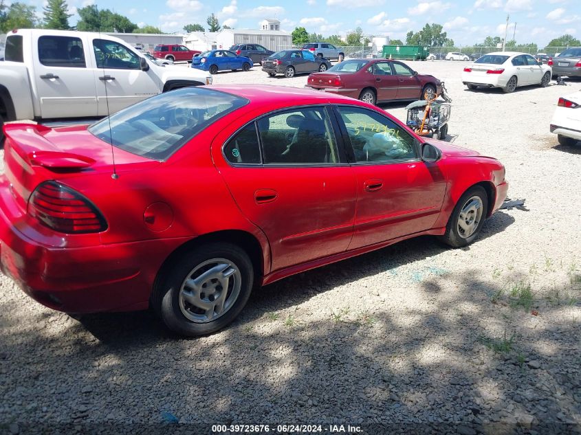 2003 Pontiac Grand Am Se VIN: 1G2NE52F73C190229 Lot: 39723676