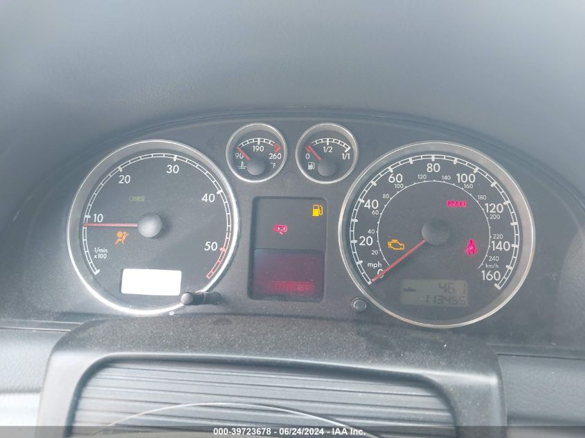 2005 Volkswagen Passat Gls Tdi VIN: WVWCE63B75E145190 Lot: 39723678