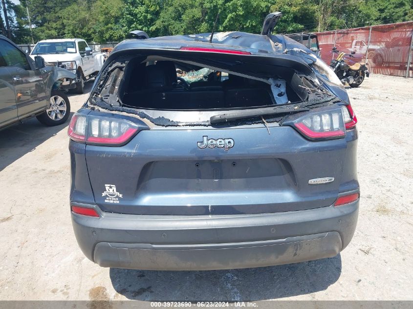 2020 Jeep Cherokee Latitude Plus VIN: 1C4PJLLB8LD536282 Lot: 39723690