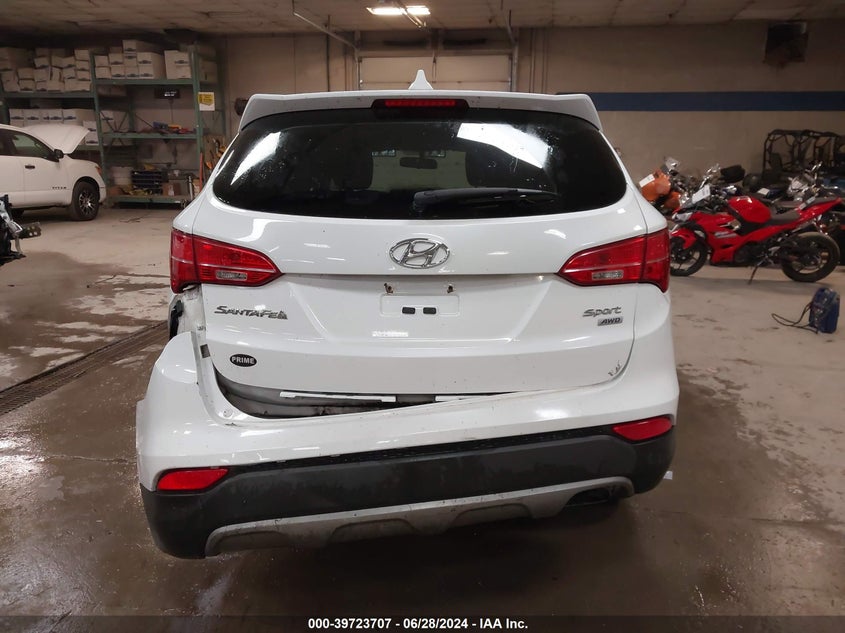 2016 Hyundai Santa Fe Sport 2.4L VIN: 5XYZTDLB8GG369695 Lot: 39723707