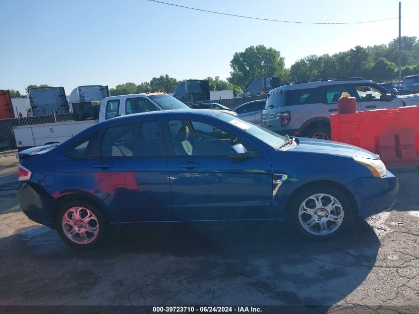 2008 Ford Focus Se/Ses VIN: 1FAHP35N58W154979 Lot: 39723710
