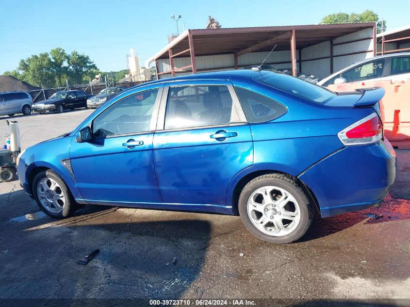 2008 Ford Focus Se/Ses VIN: 1FAHP35N58W154979 Lot: 39723710