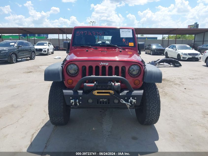 2013 Jeep Wrangler Unlimited Sport VIN: 1C4BJWDG6DL594470 Lot: 39723741