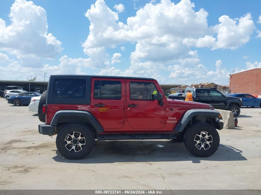 2013 Jeep Wrangler Unlimited Sport VIN: 1C4BJWDG6DL594470 Lot: 39723741