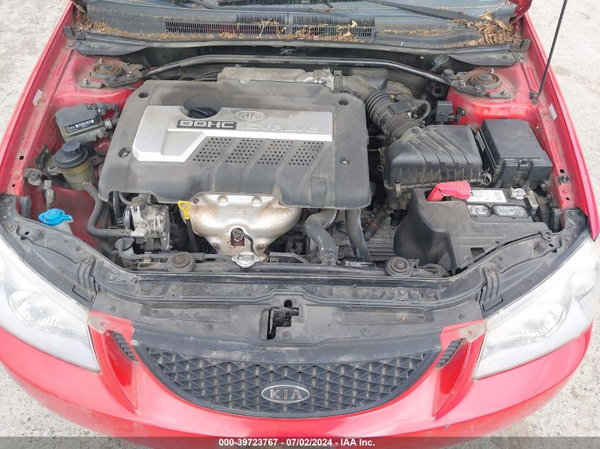 2005 Kia Spectra5 VIN: KNAFE161555120188 Lot: 39723767