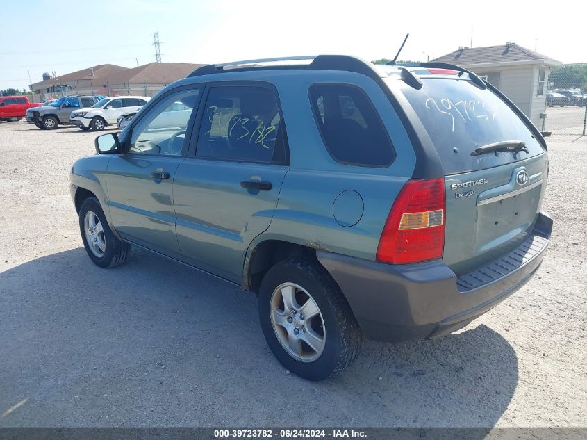 2008 Kia Sportage Lx VIN: KNDJF724387455701 Lot: 39723782