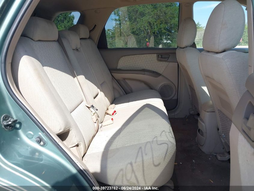 2008 Kia Sportage Lx VIN: KNDJF724387455701 Lot: 39723782